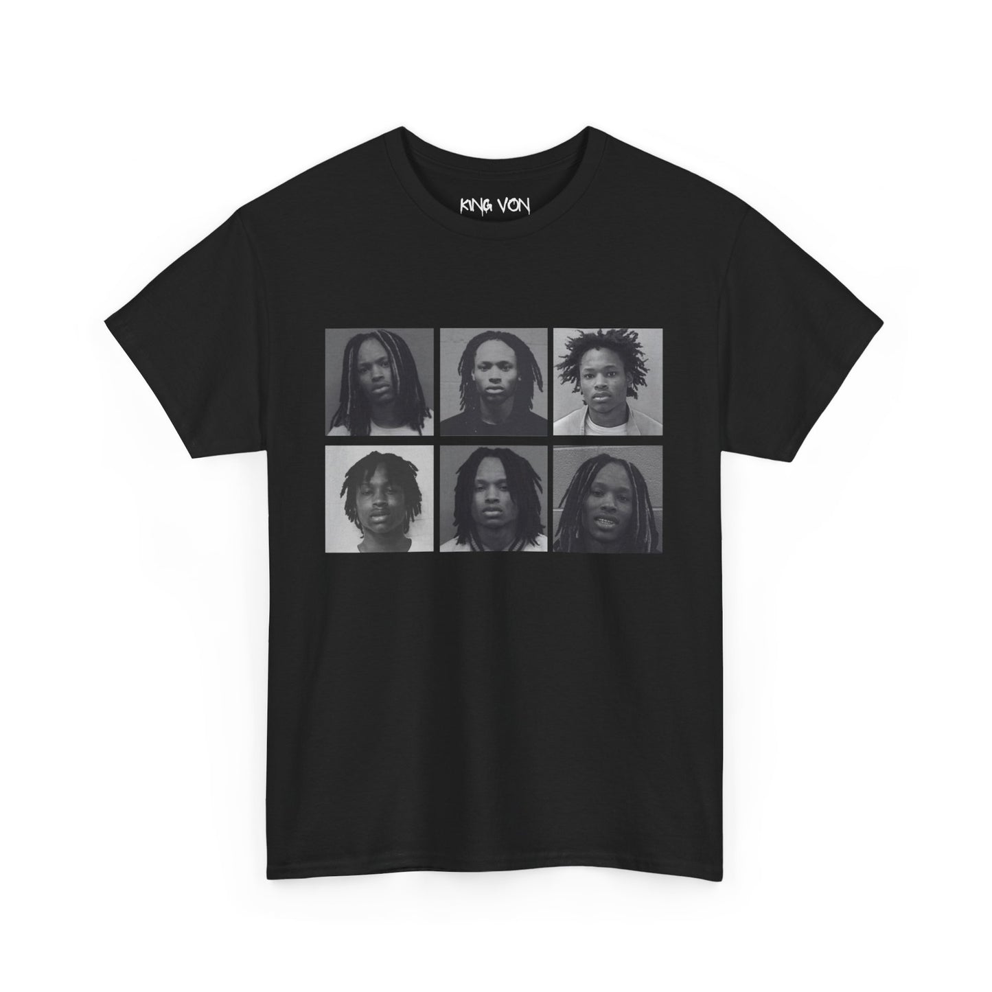 Mugshot Tee - "King Von"