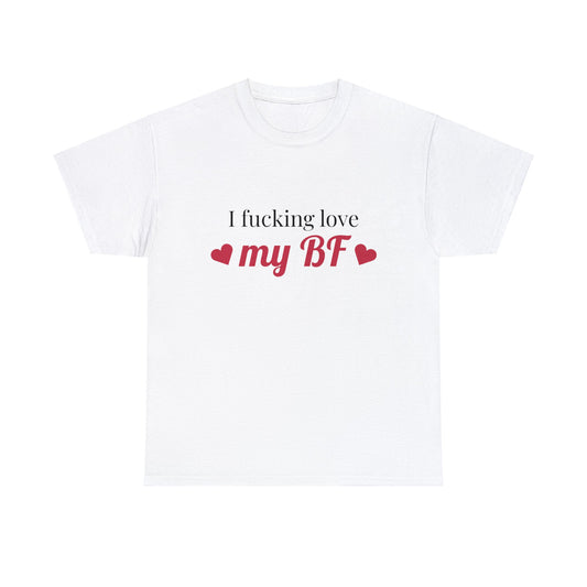 "I love my BF" Couple T-Shirt